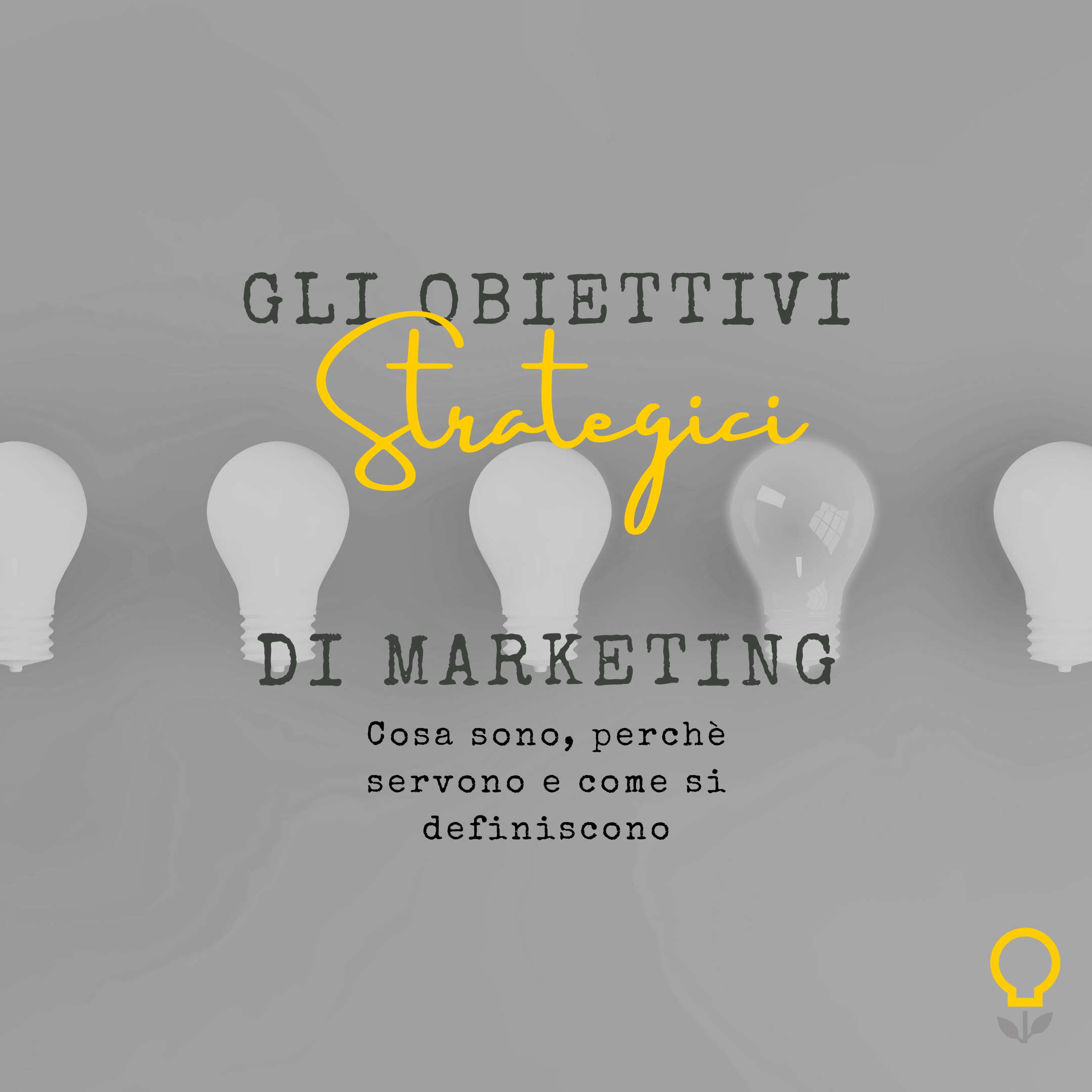 obiettivi strategici di marketing